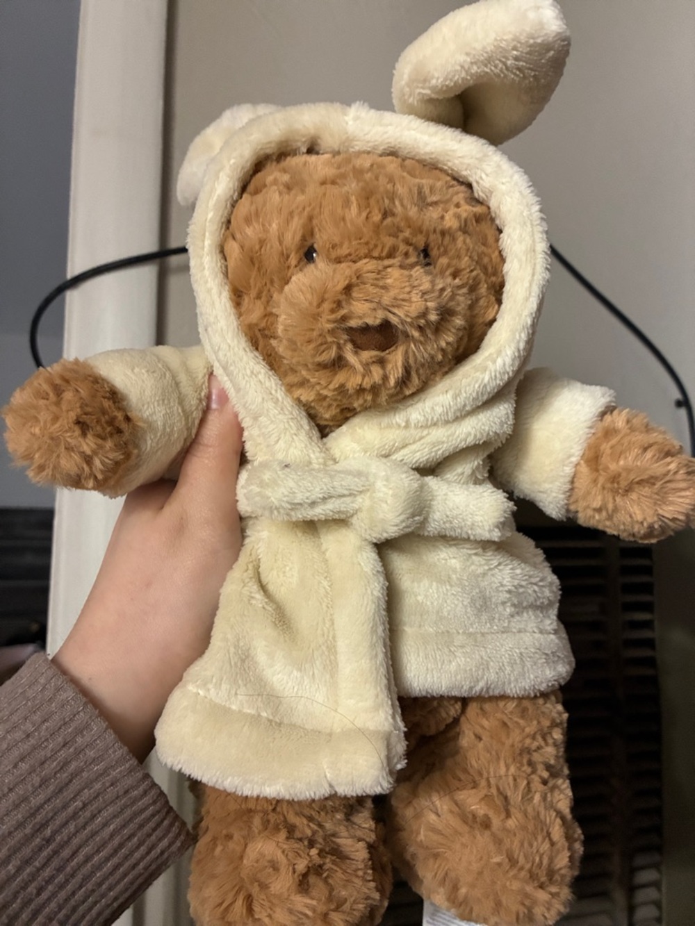 Jellycat Bartholomew Bear Bathrobe Outfit (NWT)